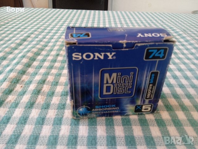 Sony Recordable Minidisc MD 74 Minute Color Collection