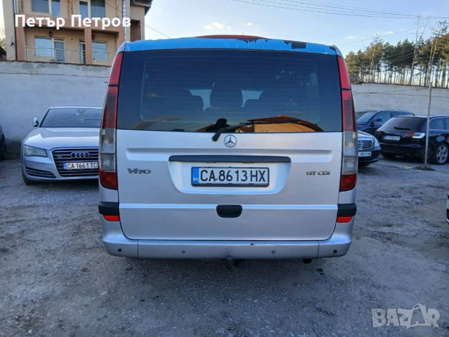 Marcedes-Benz Vito 115CDI-LONG-Clima-8местен!, снимка 7 - Бусове и автобуси - 53711103