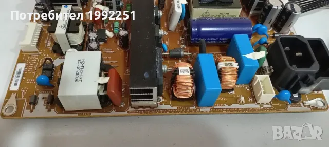 Power Board P3237F1_ASM. Свален от Телевизор Samsung LE32C579J1S. С неработещ Main Board. , снимка 2 - Части и Платки - 47347874