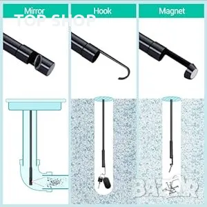 Професионелен ендоскоп DEPSTECH 5.0MP, 5 метра с 5,5 mm глава, снимка 11 - Гедорета - 48774197