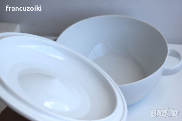 Thomas Rosenthal 1.4 L  Порцеланов терин купа с капак за топло сервиране, снимка 4 - Сервизи - 41416557