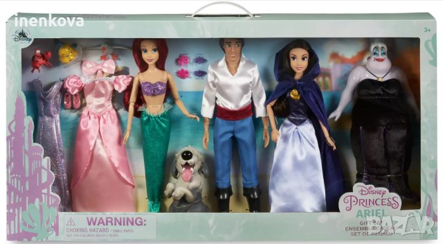 Кукла Урсула от Малката русалка Дисни Disney оригинална кукла, снимка 5 - Кукли - 40355843