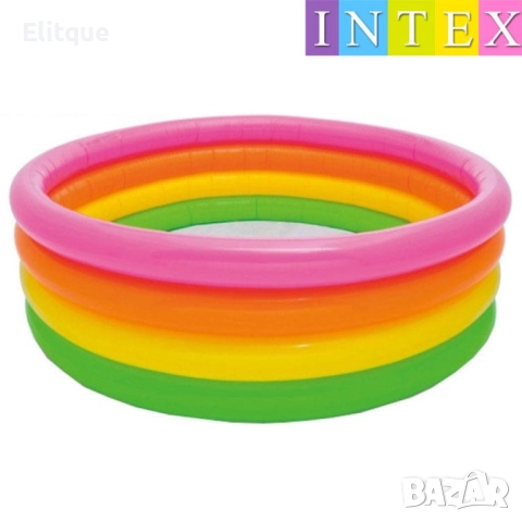 Превърнете лятото в цветен празник с нашия детски многоцветен надуваем басейн, снимка 3 - Други стоки за дома - 52888781