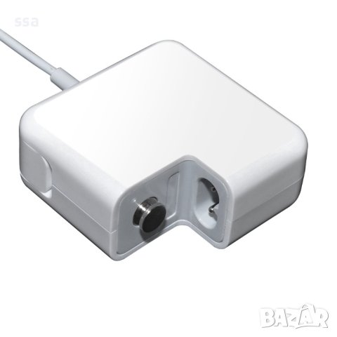 Зарядно за лаптоп Apple -45W- 14.5V 3.1A, L tip G1 MagSafe - заместител (30) - 24 месеца гаранция, снимка 6 - Лаптоп аксесоари - 41191372