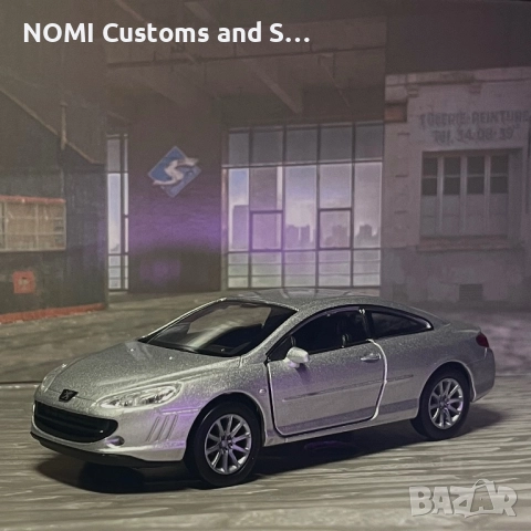 Peugeot 407 Coupé умален модел, снимка 4 - Коли, камиони, мотори, писти - 52516294