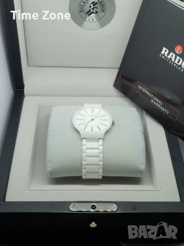Rado True Thinline 39mm White Ceramic White Dial Дамски от Недраскаема Керамика, снимка 3 - Дамски - 47991966