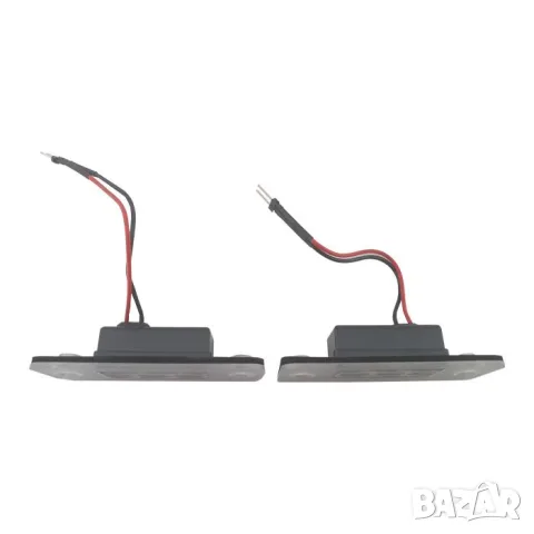 LED плафони за регистрационен номер Audi A8 D3, снимка 2 - Аксесоари и консумативи - 55864529