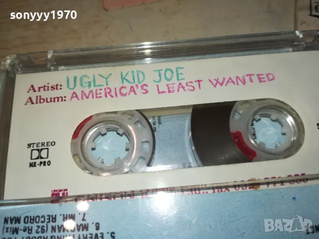 UGLY KID JOE TAPE TDK COPY 0601251157, снимка 17 - Аудио касети - 48568246