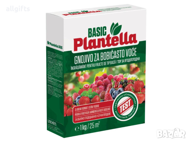 Тор Plantella Basic за ягодоплодни 1 кг.