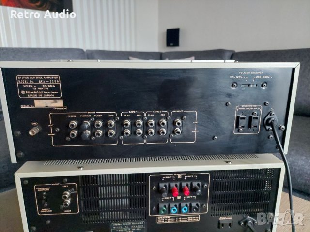 Hitachi HMA 7500, Hitachi HCA 7500 усилвател и предусилвател, снимка 9 - Ресийвъри, усилватели, смесителни пултове - 41568490