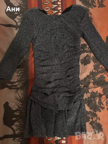 Рокля хс блестяща, снимка 2 - Рокли - 53471474