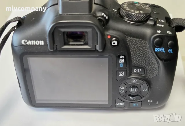 Фотоапарат Canon EOS 2000D +Обектив, снимка 4 - Фотоапарати - 56395305