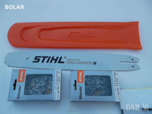 Моторен трион STIHL MS 251 - оригинален, нов с две вериги, снимка 7 - Други машини и части - 44586007