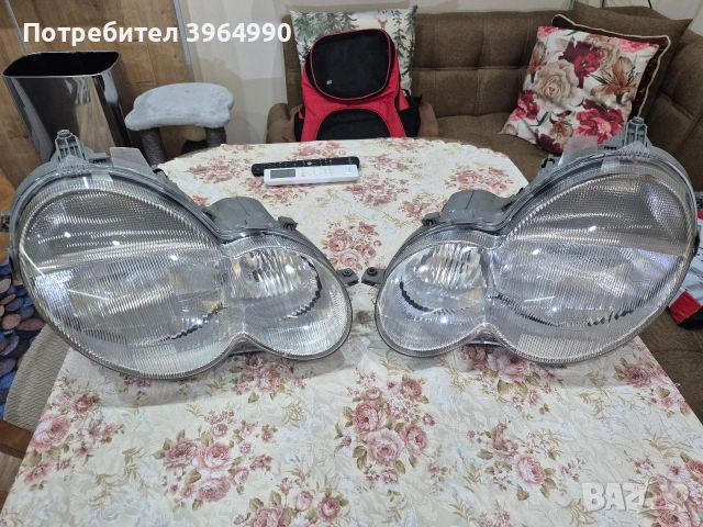 Оригинални фарове BOSCH за мерцедес С клас W203 спорт купе преди фейс 