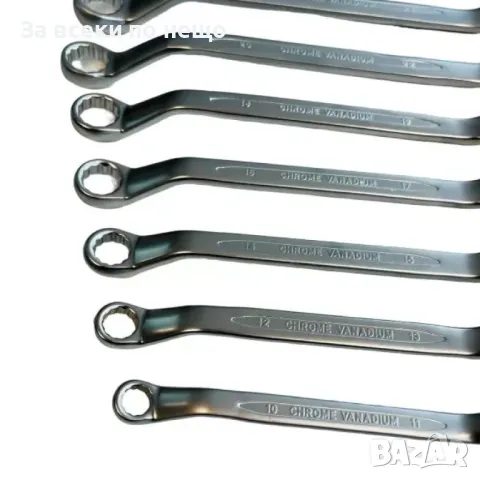 Комплект звездогаечни ключове лули 6 – 32 мм 12 части KraftRoyal, снимка 5 - Други инструменти - 50360387