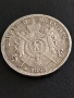 5 франка 1868 год, Наполеон III с венец, сребро, тегло 25, 00 гр, проба 900/1000, снимка 5