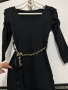 Уникална черна рокля размер S, снимка 1 - Рокли - 35757594