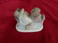 Порцеланова статуетка Хипопотам, снимка 2