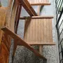 Дървени сгъваеми столове, снимка 8