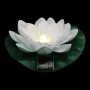 LED соларна лампа Lightex LOTUS, IP44, бяла, снимка 4