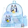 Комплект раница Bluey 4 части с бутилка и несесер, снимка 1