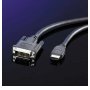 Кабел DVI Mъжко - HDMI Mъжко, 3m SS301148