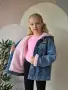 Детско дънково яке с Мини Маус , снимка 4