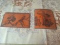 Пирографирана картина -2 броя., снимка 16