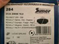 SIMER 284 НАКЛАДКИ ПРЕДНИ PEUGEOT 205, 309 RENAULT 5, Super 5, 11, 18, 19, 20, 21, 25, 30 1978-2001 , снимка 4