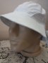 Лятна шапка идиотка Лен Памук 60 см Бяла, снимка 1 - Шапки - 41323561
