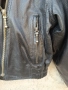 Vintage дамско кожено яке  90s черно М, снимка 6