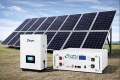 Соларна система Инвертор DEYE 6KW lifepo4 11kw и 16 панела., снимка 1
