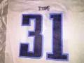 Тенеси Титанс НФЛ на Щатите тениска маркова на Рийбок  №31 Кортланд Финеган размер Л, снимка 3