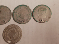 Монети Австрия 20 кройцера , сребро , 5 броя , за накит, снимка 4