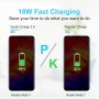 CA-25 18W QC3.0 USB бързо зарядно устройство, снимка 3