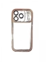 Калъф силикон Clear Camera Protect / Розов-прозрачен / за iPhone 16 Pro 6.3 Баркод : 3132426, снимка 1