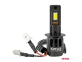 LED крушки AMiO F25 Pro Black H3 6000K 68W 12-24V CANBUS, снимка 2