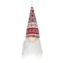 LED Светещ коледен гном със сива шапка, 15см, снимка 2
