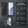 За Samsung Galaxy Z Fold8 Ultra Алуминиев Силиконов Калъф със Скрита Стойка и PET Скрийн Протектор –, снимка 11