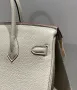 Hermes Birkin Pearl Gray, снимка 4