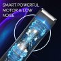 Нов Акумулаторен тример машинка за подстригване на коса брада за мъже/Led осветление, снимка 3