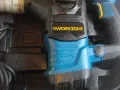 WORKZONE 2018г. 1500W 5J ЕЛЕКТРИЧЕСКИ ПЕРФОРАТОР КЪРТАЧ 4 ПОЗИЦИОНЕН ОТЛИЧЕН В КУФАР, снимка 9
