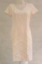 Бледорозова рокля с фигурални мотиви Margo Collection 2XL, снимка 1 - Рокли - 42638368