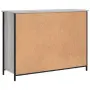 vidaXL Сайдборд, сив сонома, 100x35x75 см, инженерно дърво, снимка 8