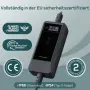 2в1 Мобилна зарядна станция dé, 25м кабел Type 2, 16A, CEE 11kW + шуко, Wi-Fi управление, снимка 8