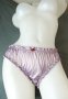 Нови светло-лилави сатенени бикини S-L размер, снимка 3