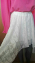 Дантелена бяла пола, с еластичност🍀❤S,M,L❤🍀арт.4089, снимка 1 - Поли - 36253018