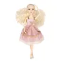 Кукла Сариел 30см руса с букли в розово, снимка 1