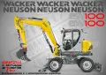 WACKER NEUSON строителна техника и механизация стикери, снимка 9