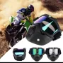Очила с маска за мотор с 4 цвята на визьор а, снимка 1